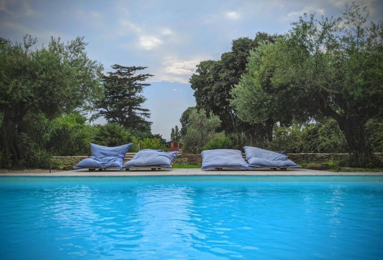 Domaine Castell De Bles Bed & Breakfast Saint-Genis-des-Fontaines Ngoại thất bức ảnh